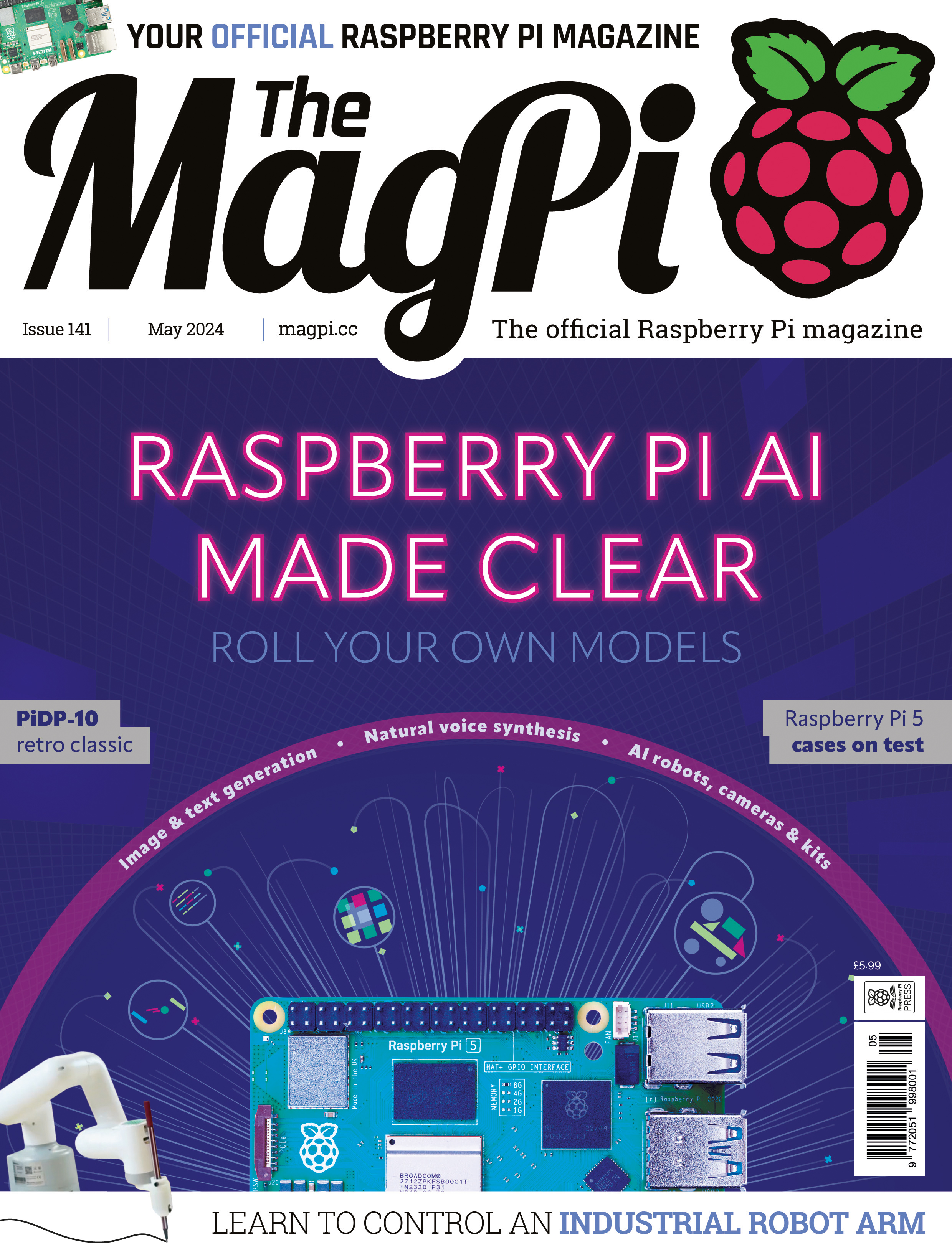 The MagPi issue 141 cover