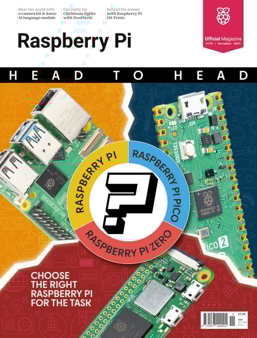 Raspberry Pi Official Magazine issue 159