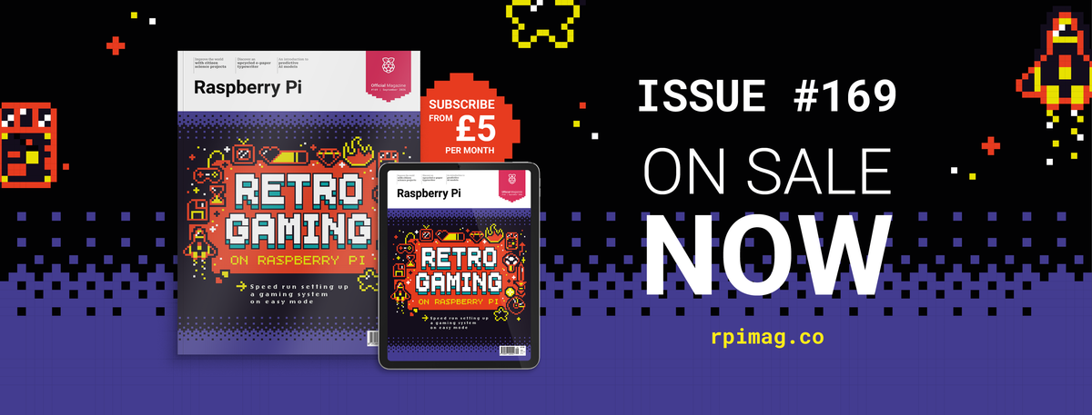Raspberry Pi Official Magazine issue 169 cover
