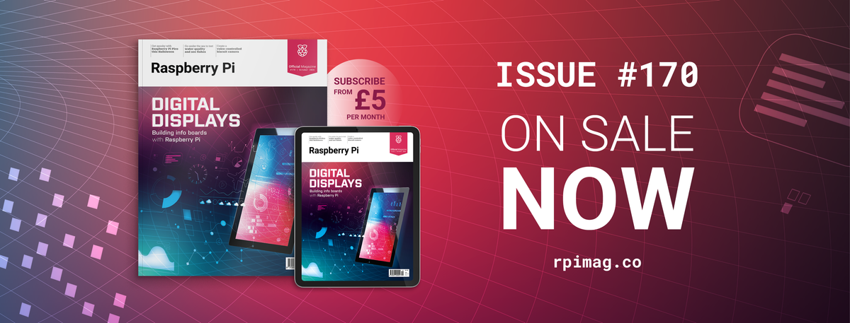 Raspberry Pi Official Magazine issue 170 cover