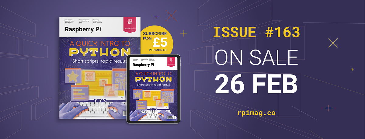 Raspberry Pi Official Magazine issue 163 cover