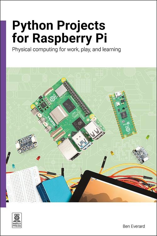 Cover of Python Projects for Raspberry Pi