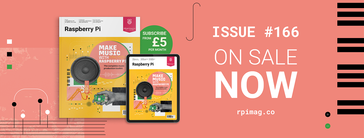 Raspberry Pi Official Magazine issue 166 cover